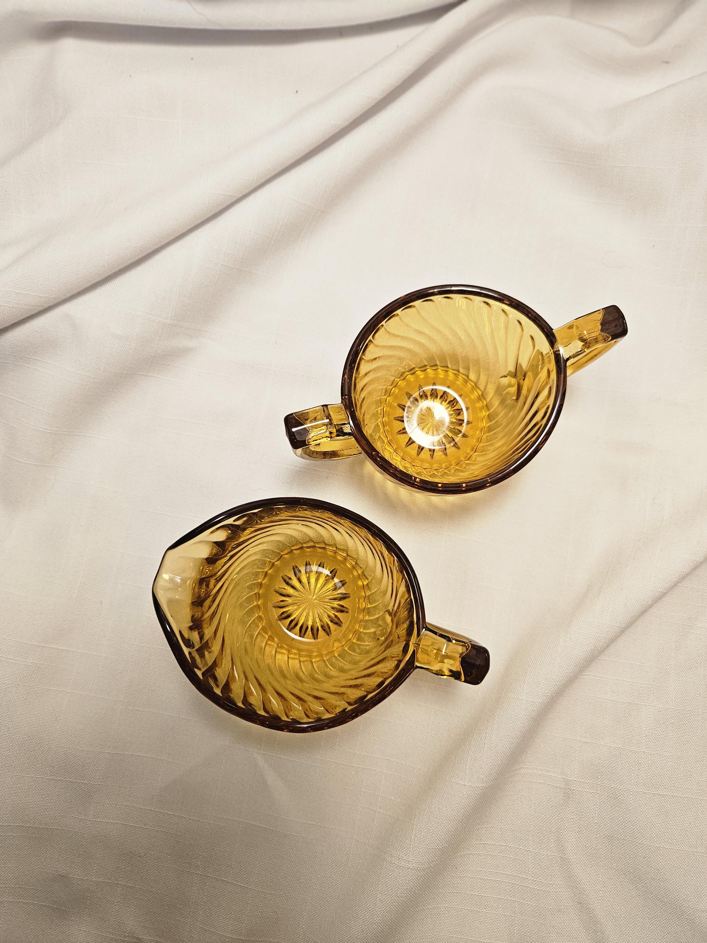 Marigold Vintage Cream and Sugar Set