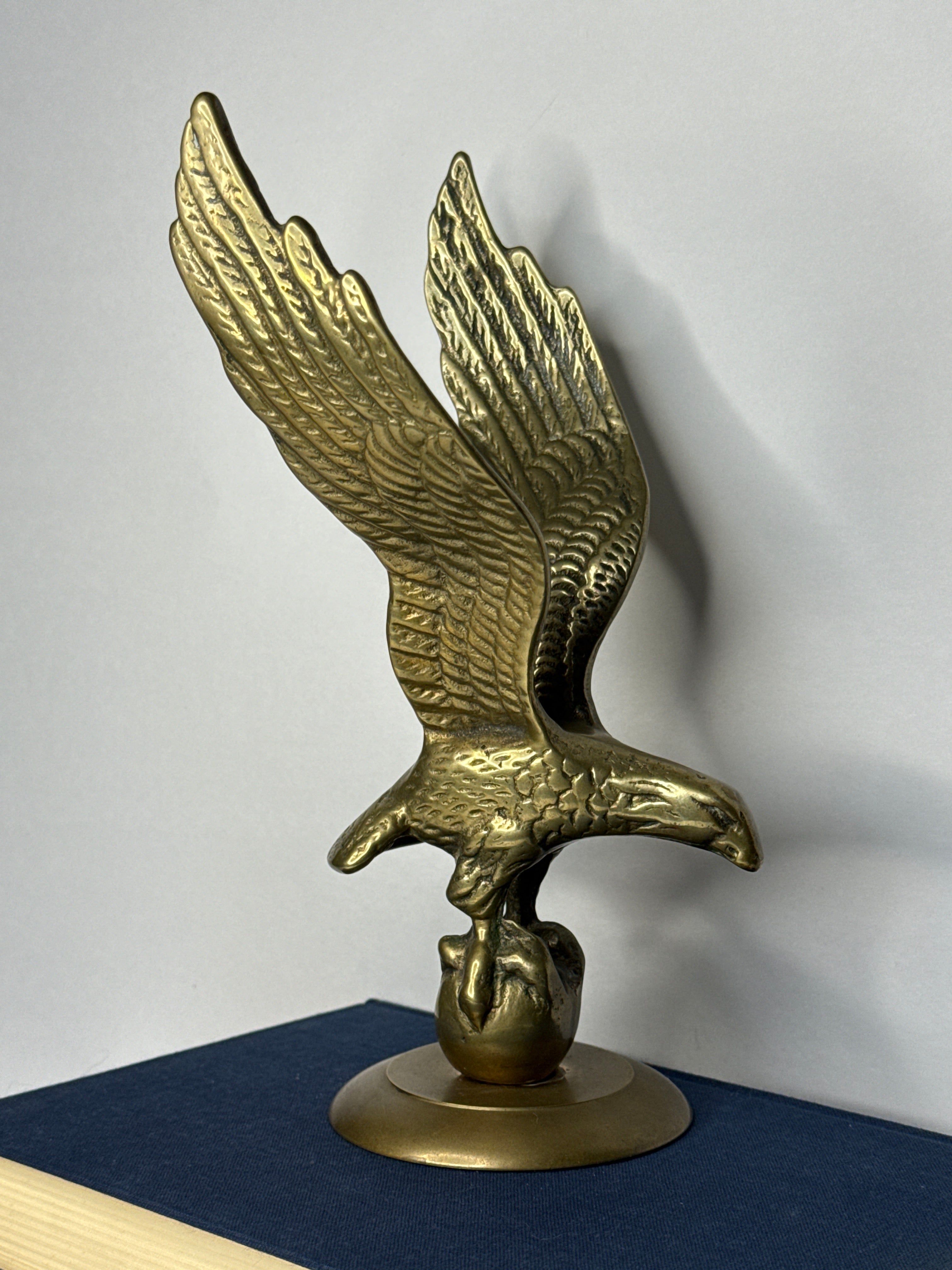 Brass Eagle 8.5” Tall