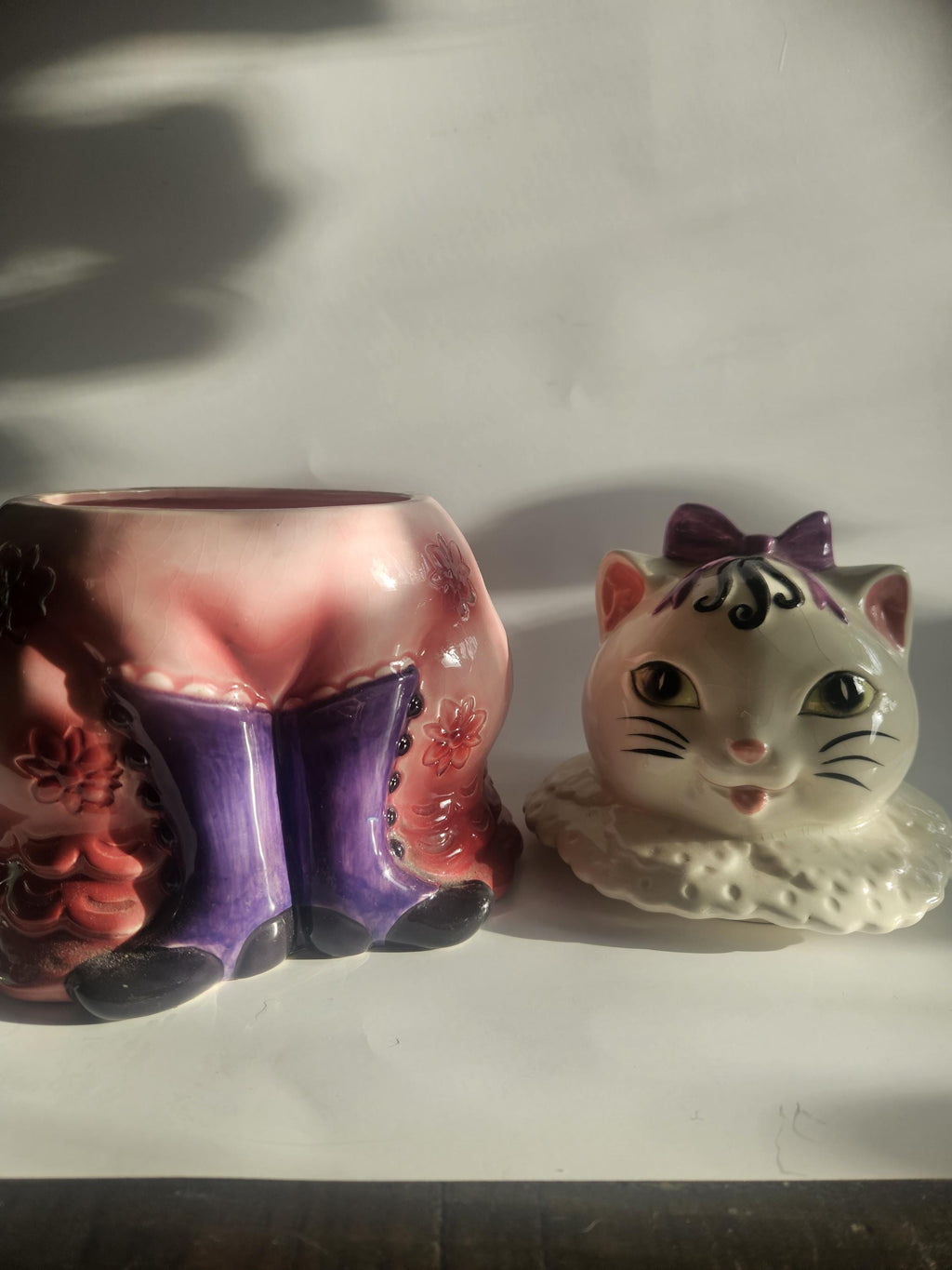 Lefton "Miss Priss" Cookie Jar - 1950's Japan - Rare