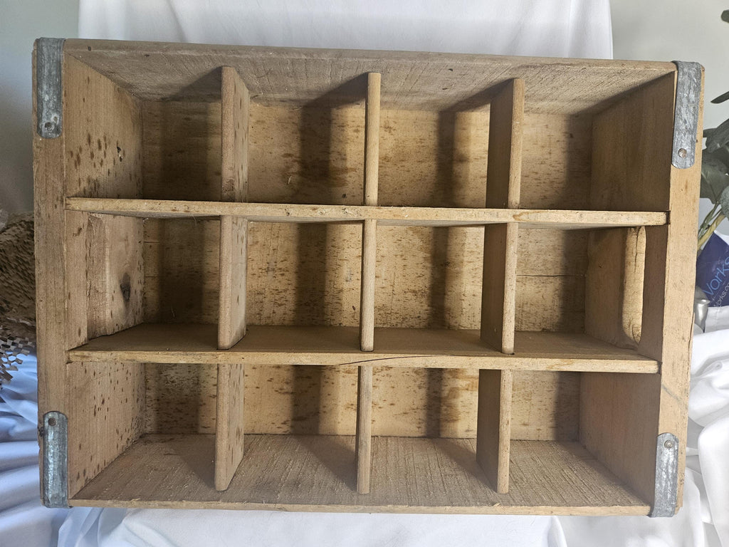 Vintage Pepsi Wooden Crate - Fully intact - Pepsi Cola Advertisement