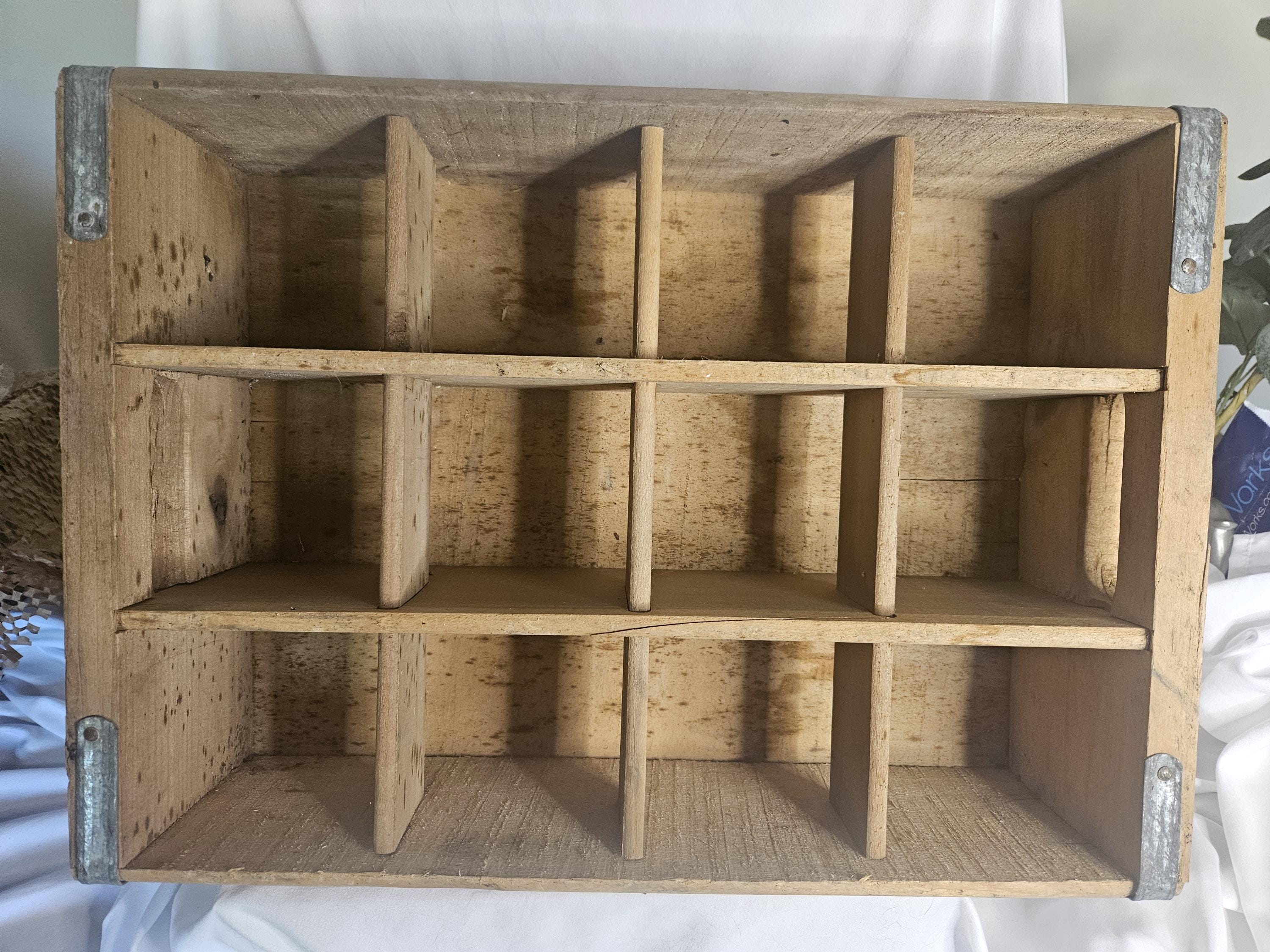 Vintage Pepsi Wooden Crate - Fully intact - Pepsi Cola Advertisement