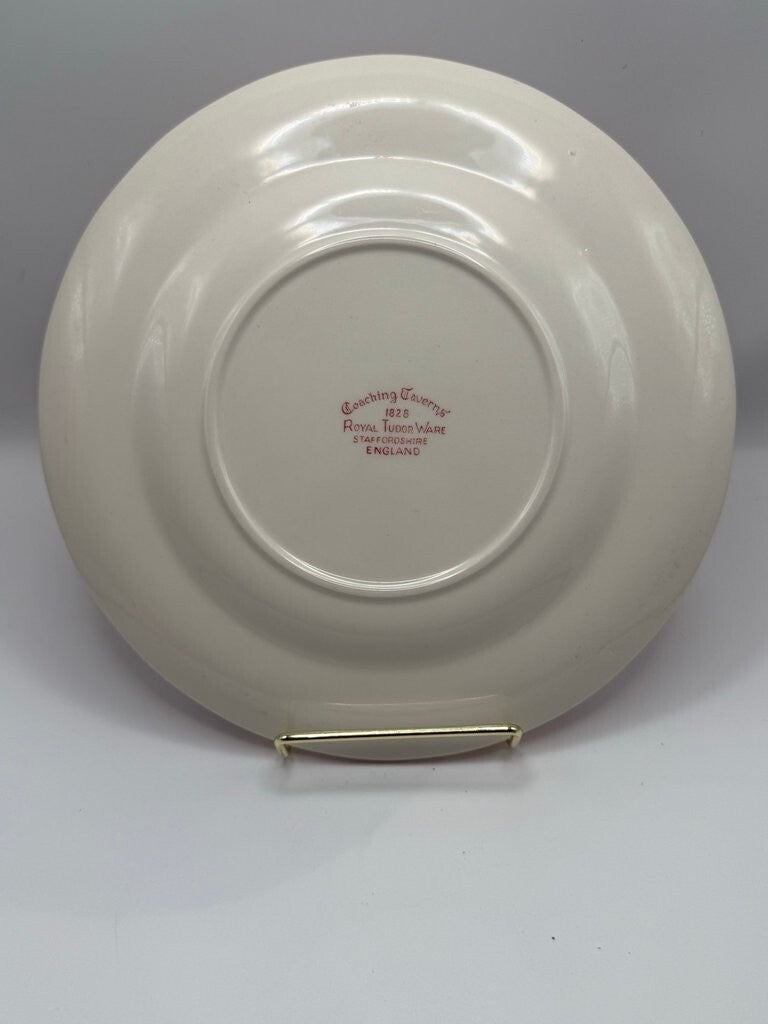 Royal Tudor Ware Coaching Company Plate