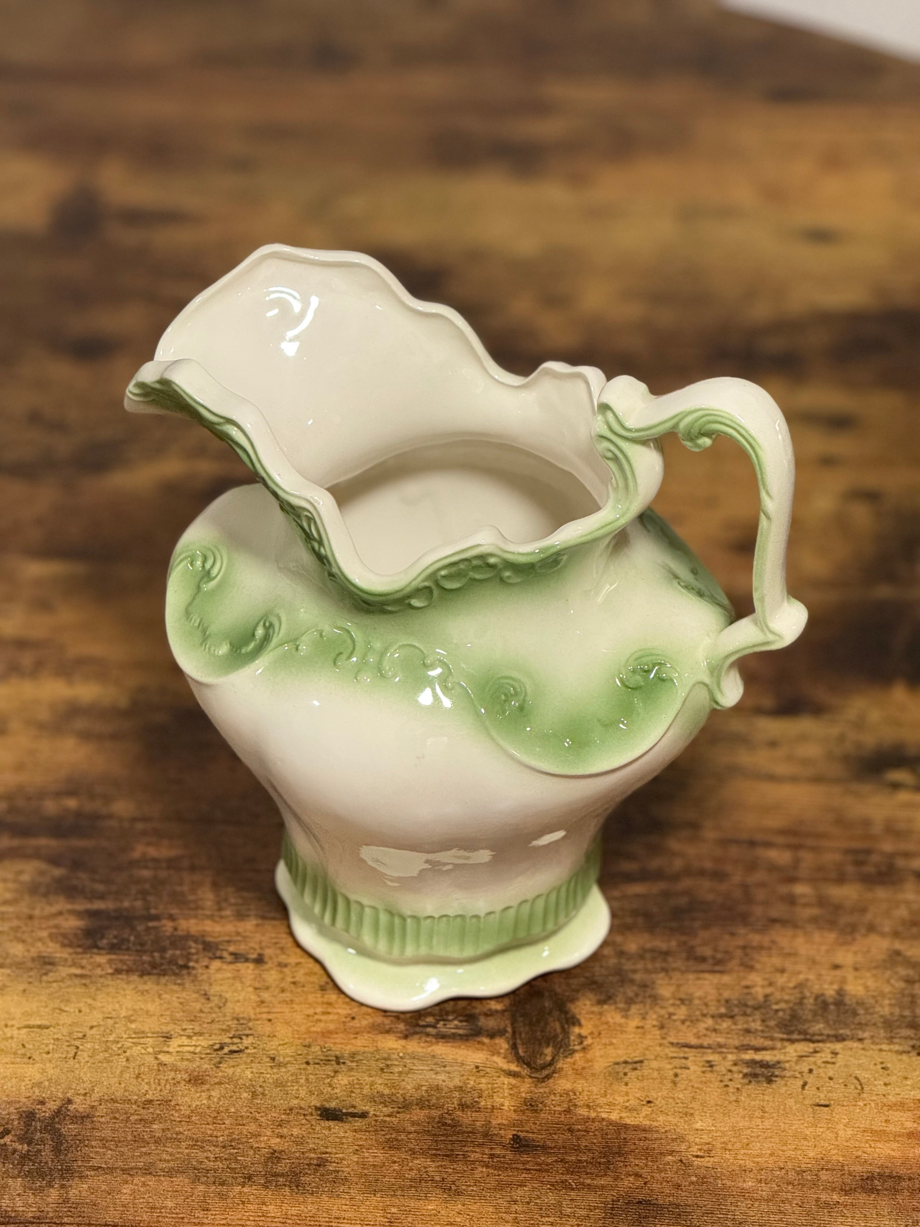 Arnel’s Pitcher & Washbasin Set 14” Large