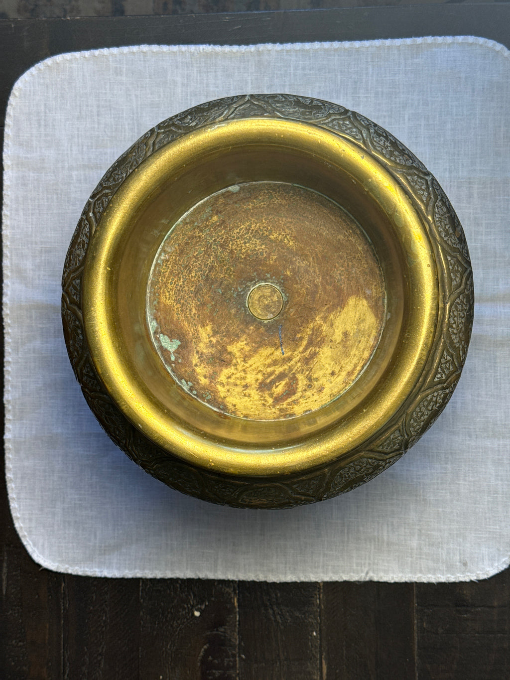 “Ghalam-Zani” Brass Riser ￼