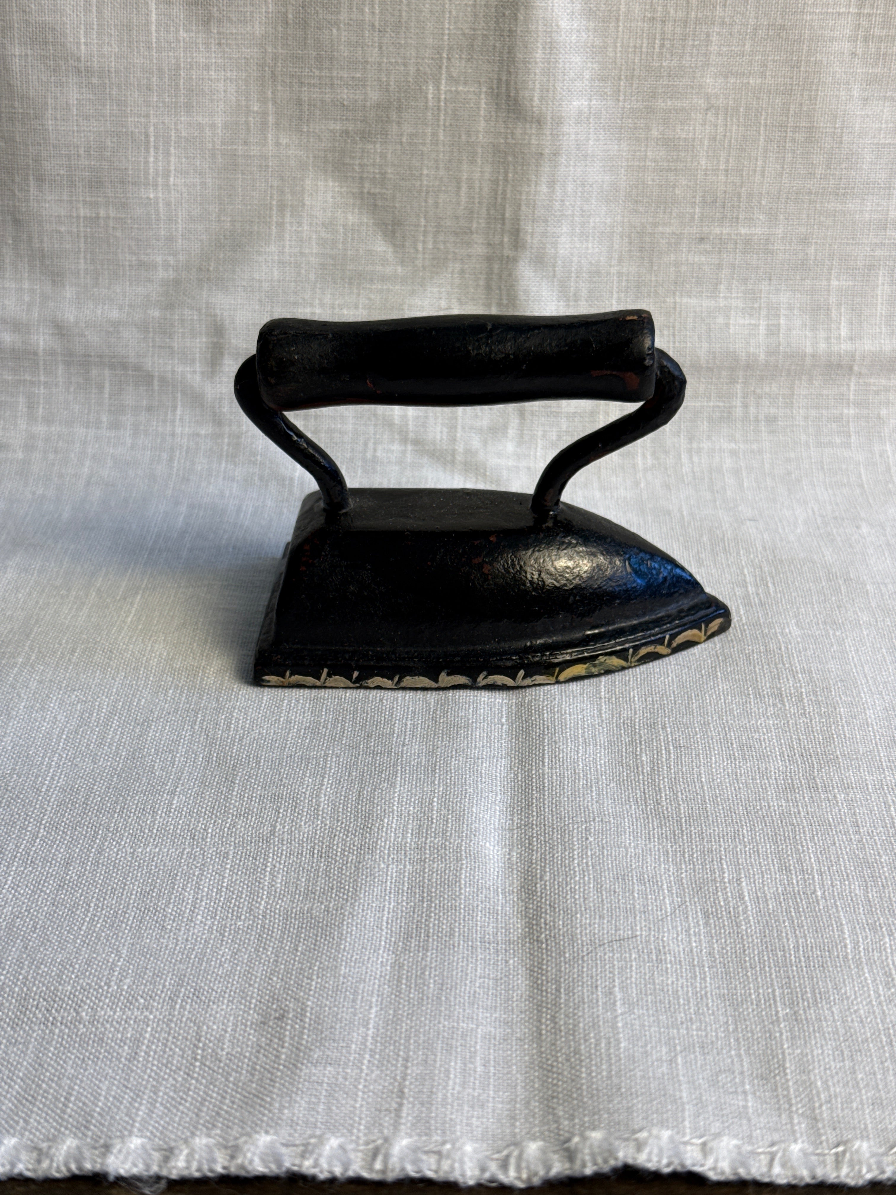 Hand-painted Children’s 3.5” decorative Sad Iron