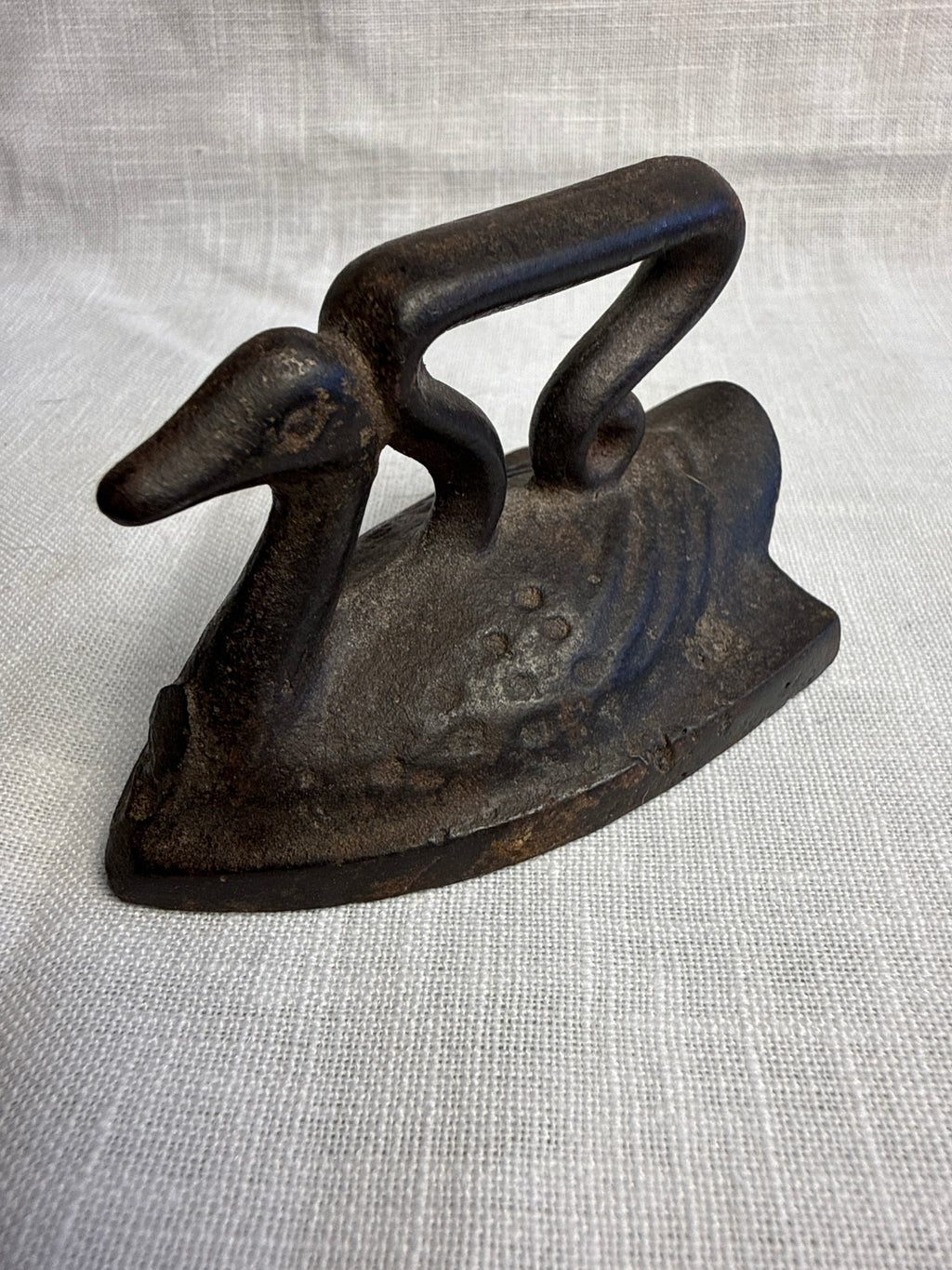 Small Decorative Swan Sad Iron