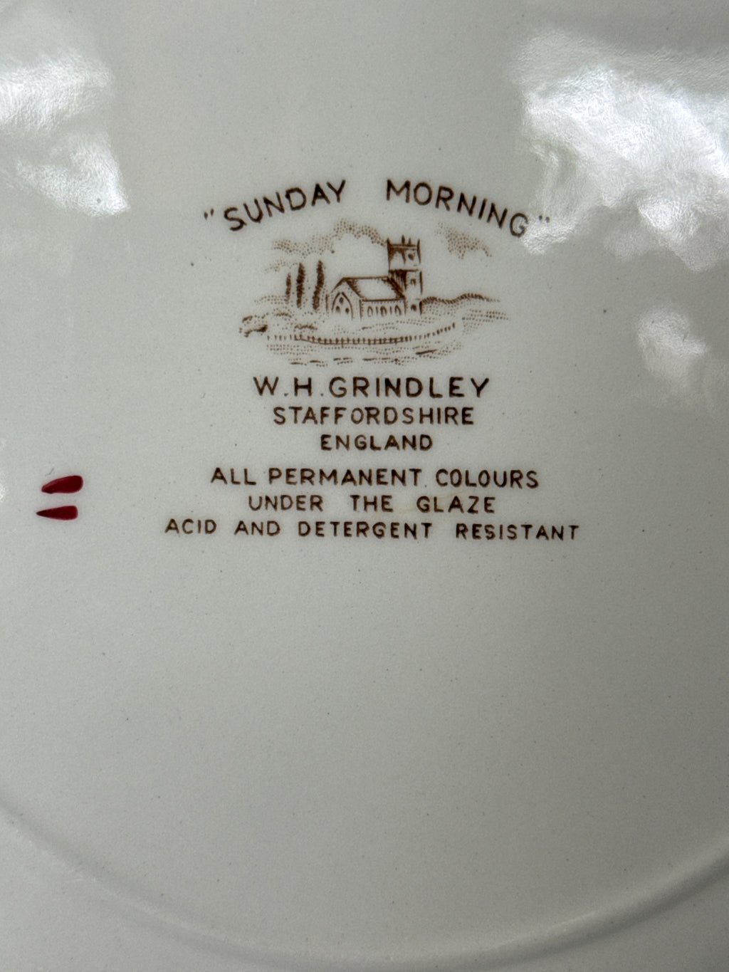 WH Grindley, “Sunday morning” 1936-1954