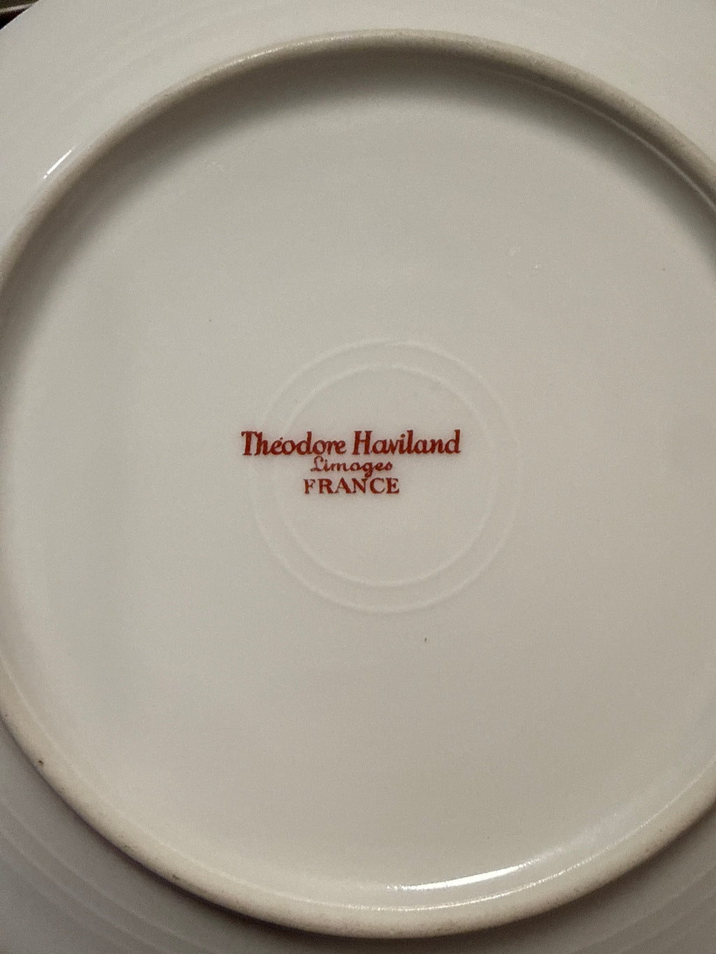 Troy Limoges: Thomas Haviland 6.5” plate