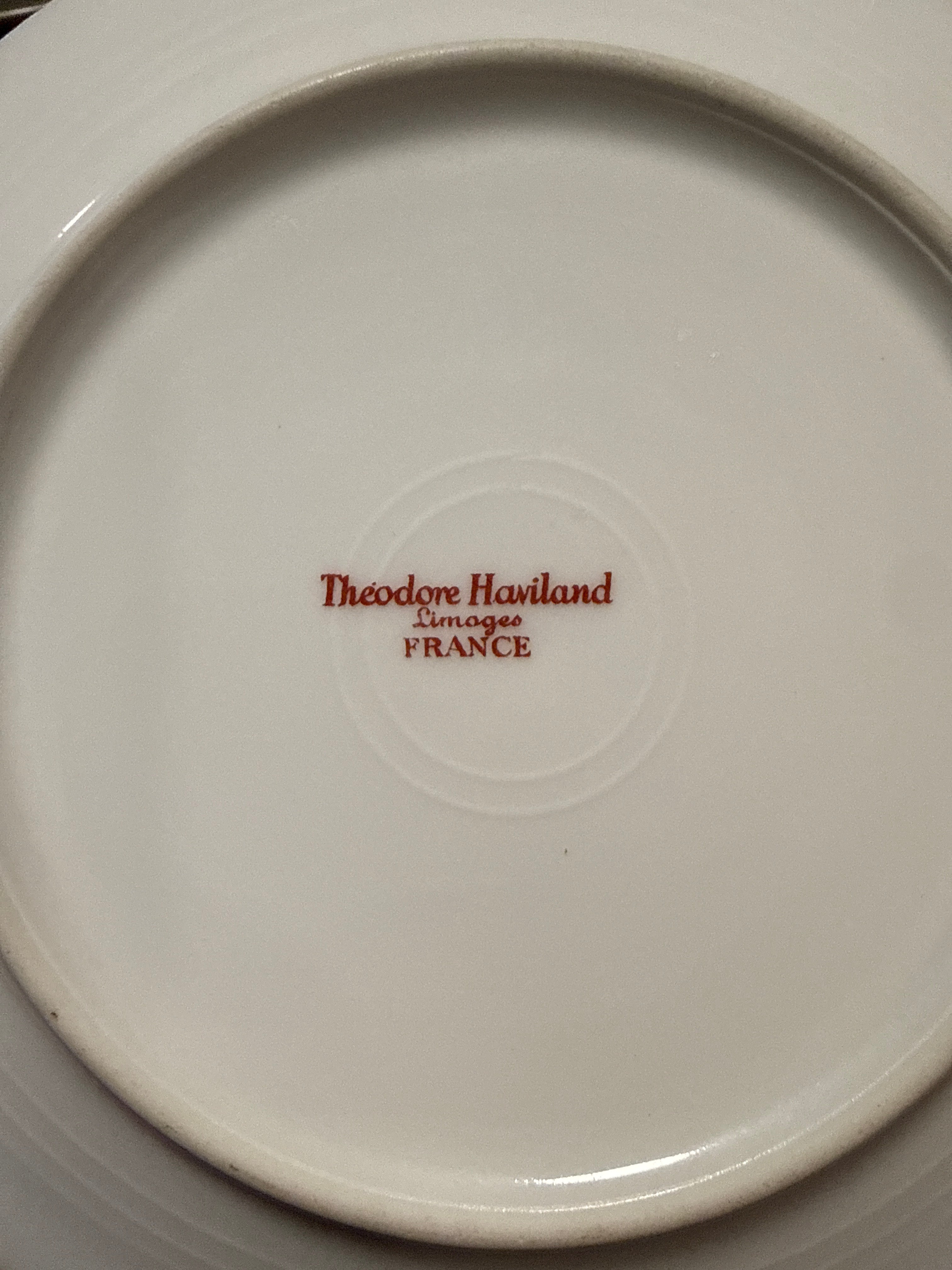 Troy Limoges: Thomas Haviland 6.5” plate