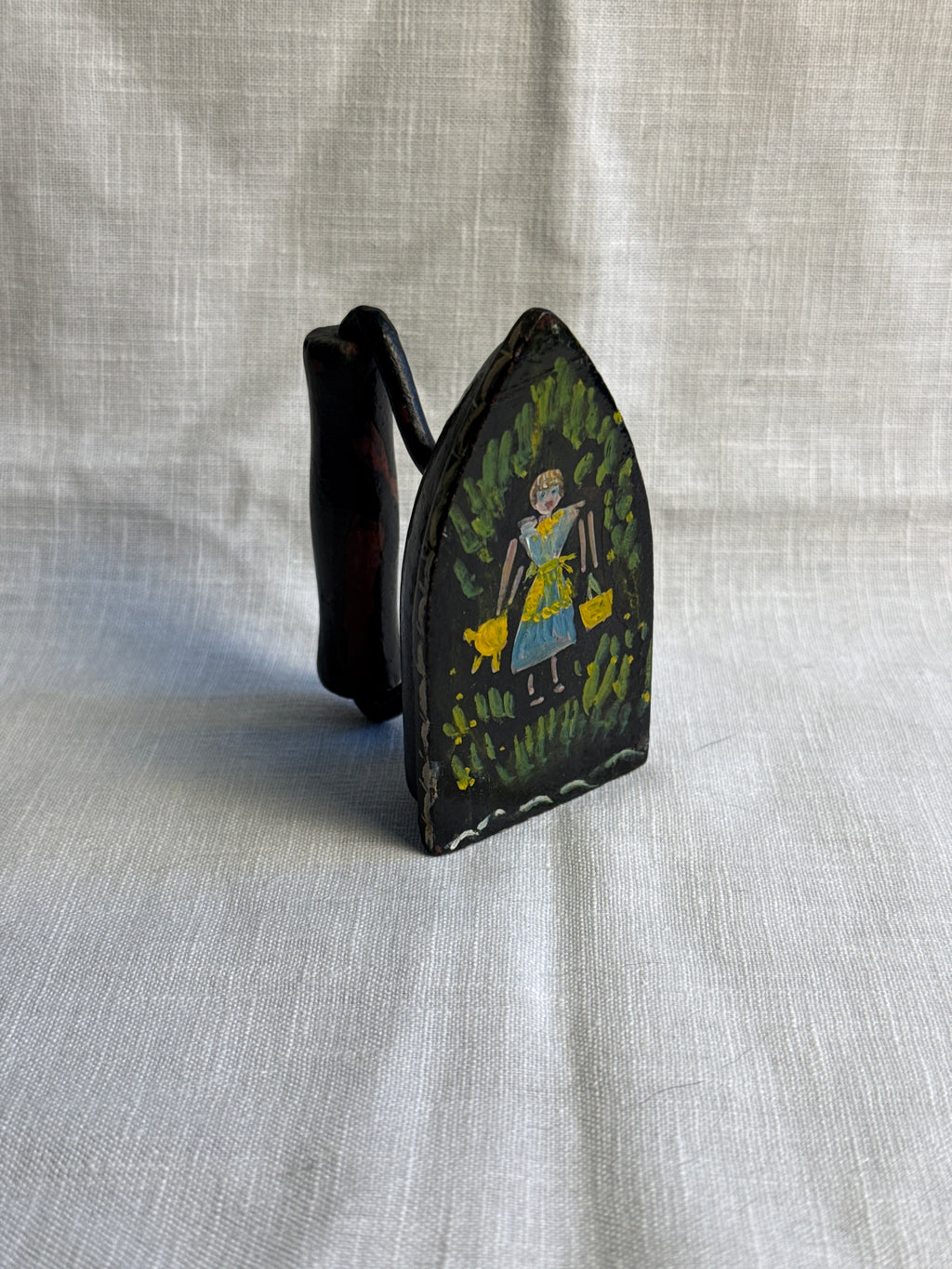 Hand-painted Children’s 3.5” decorative Sad Iron