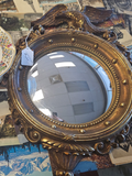 263 Round mirror eagle top decor
