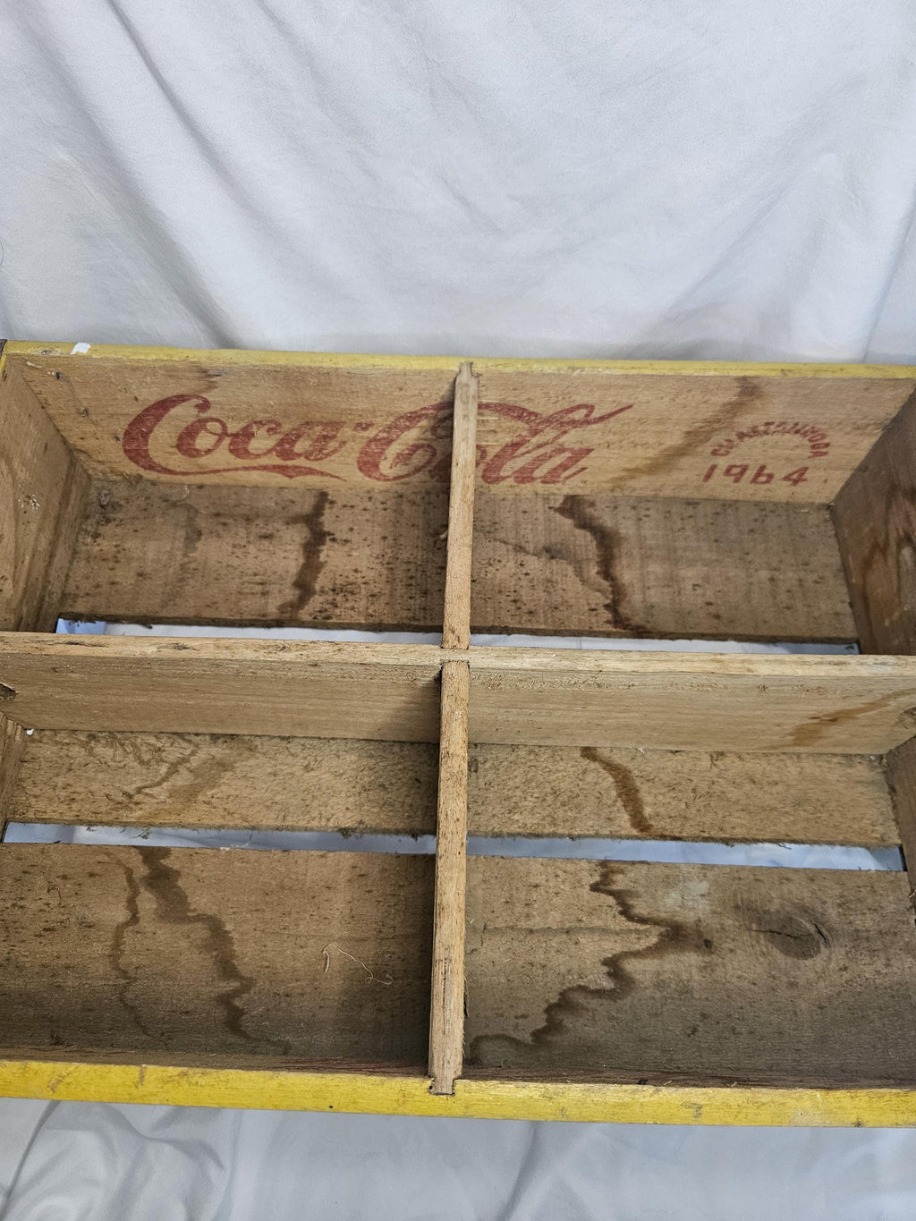 Vintage Coca-Cola Wood Crate - 1964 - Fully intact - Collectors Item