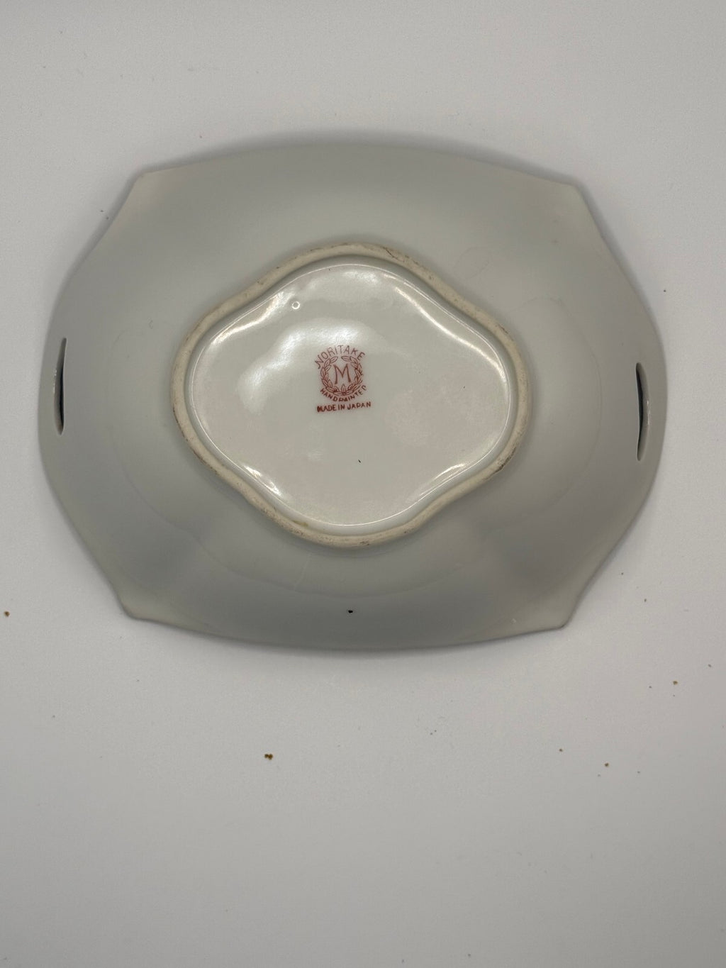 Vintage 1920s Noritake Hand Painted Scenic Lusterware Dish - Made in Japan