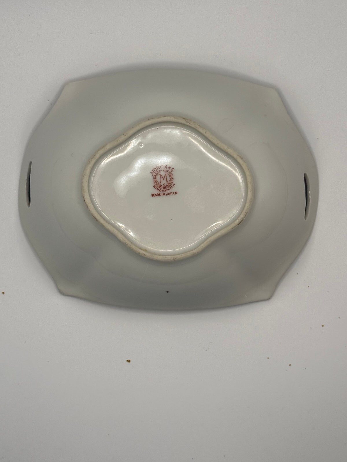 Vintage 1920s Noritake Hand Painted Scenic Lusterware Dish - Made in Japan
