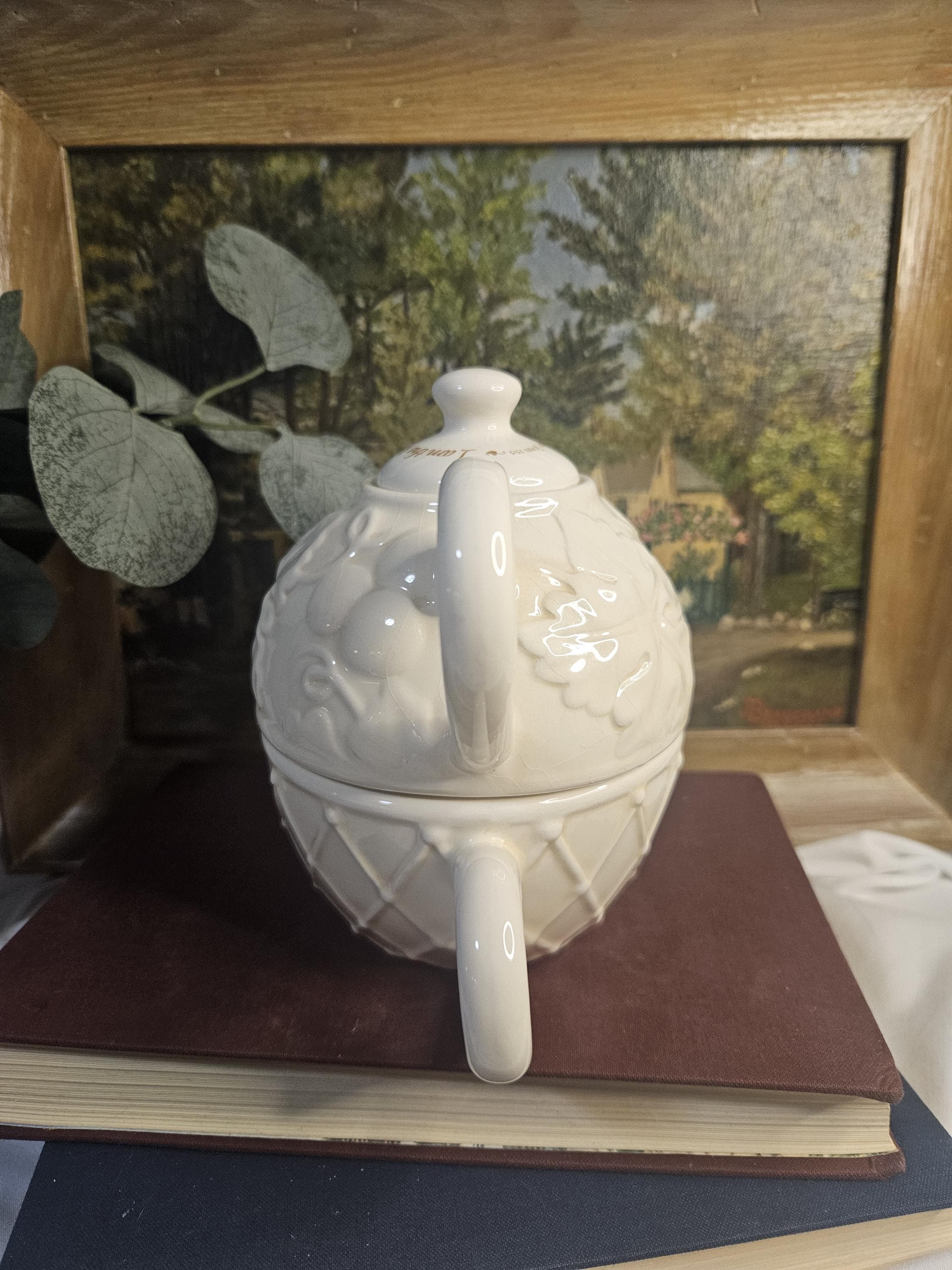 Parable Teapot and Cup for One - Farmhouse