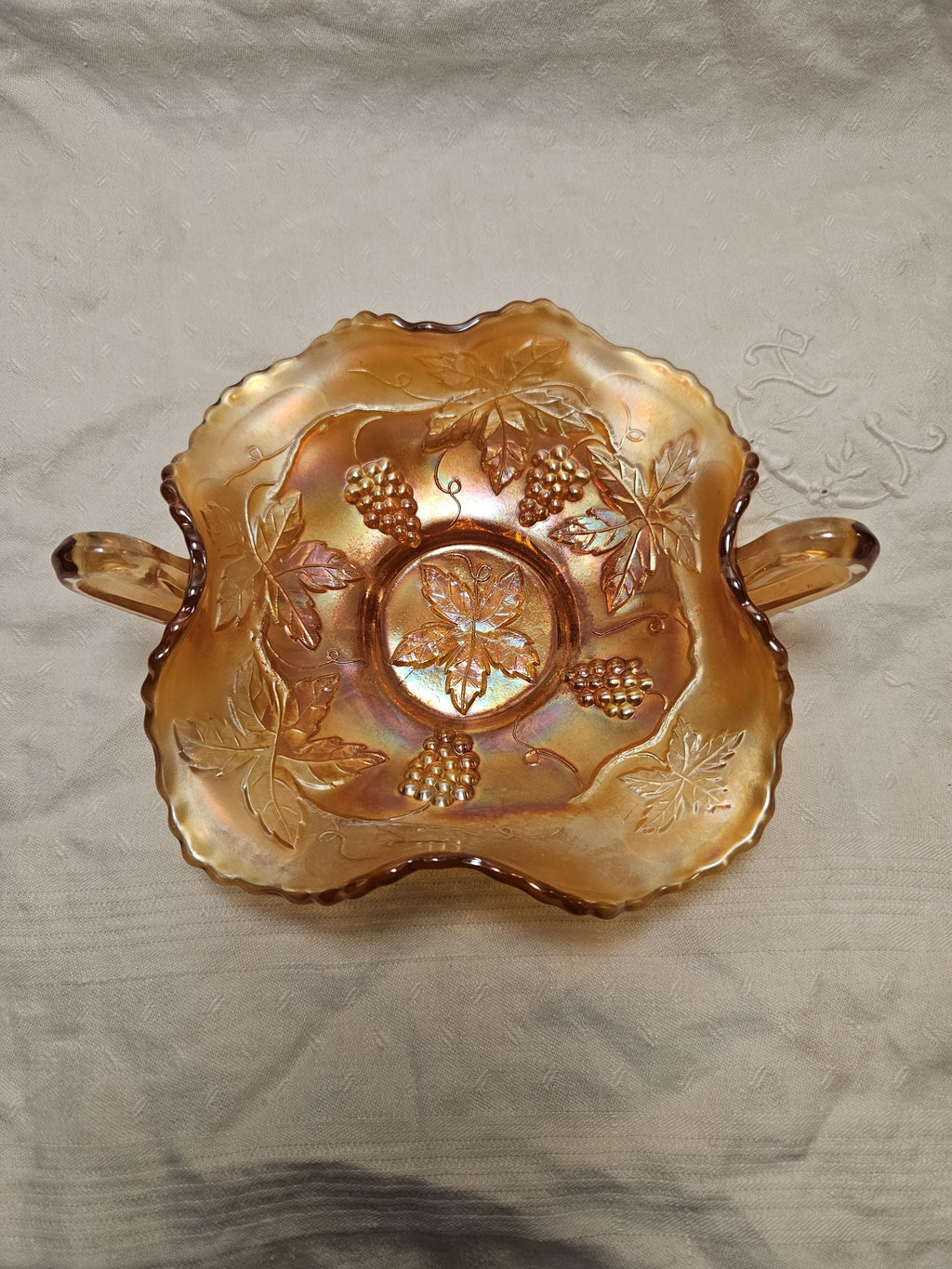 Marigold Carnival Glass