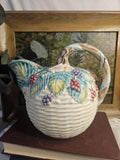 Haldon Group Teapot - Berries & Basket - Vintage 1988 - Farmhouse