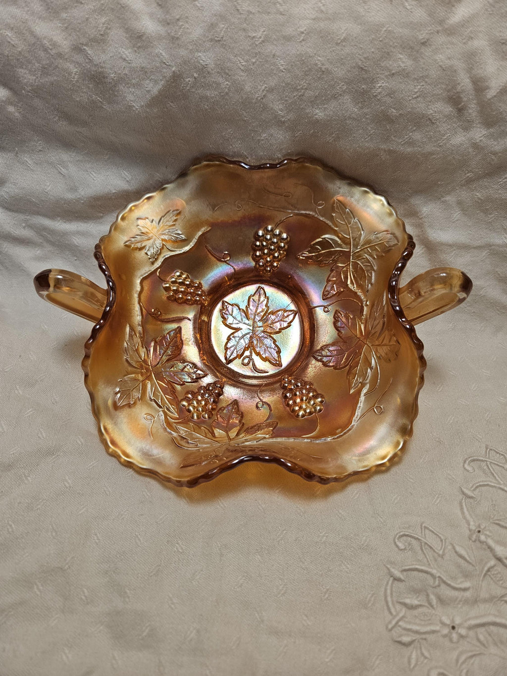Marigold Carnival Glass