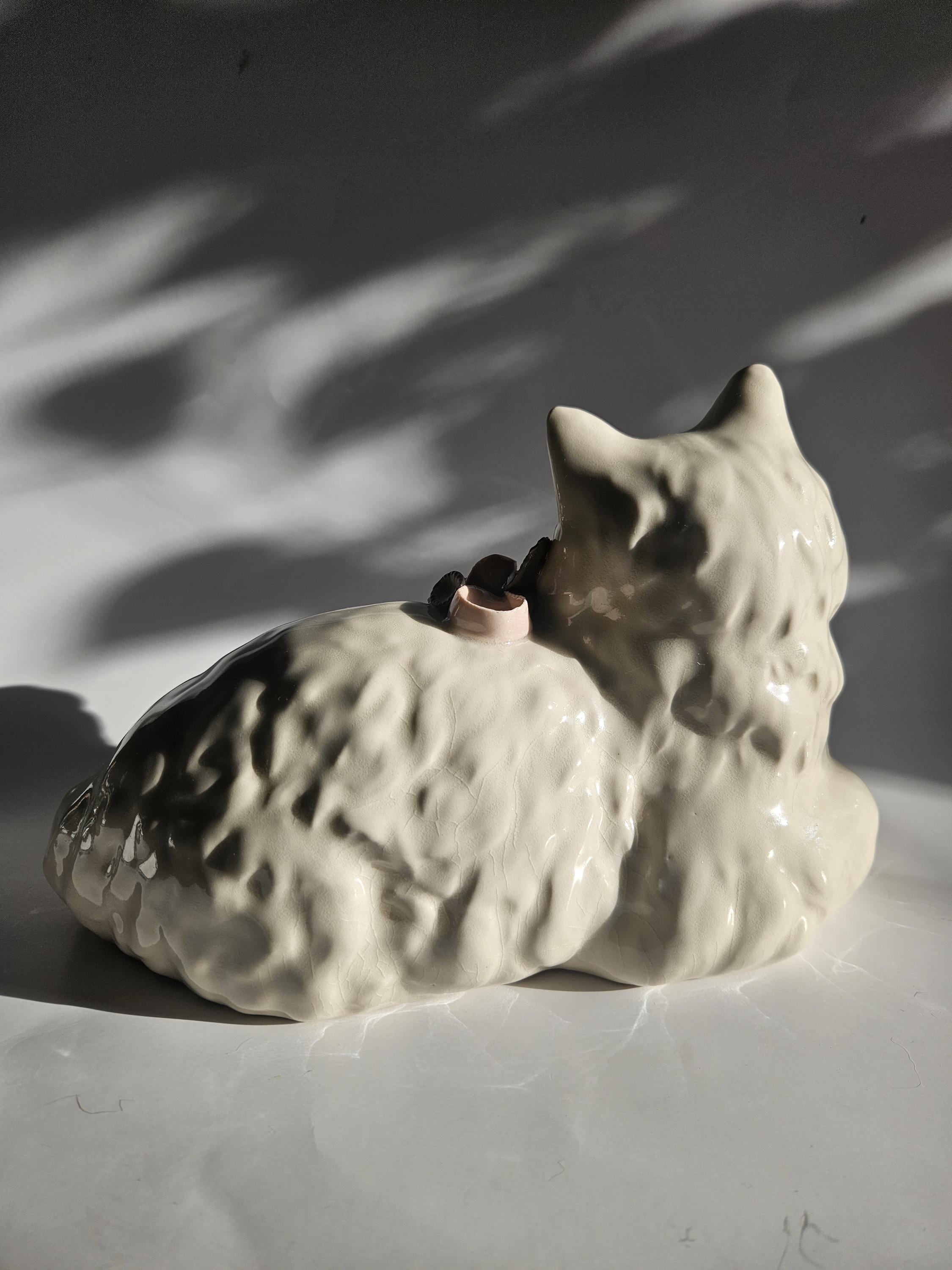 Vintage - Cybis Cordey - Porcelain Persian Cat